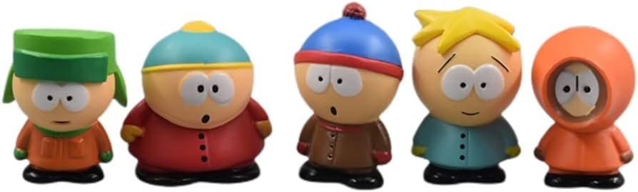 Rajoet south park decoration figures toys