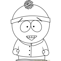 South park coloring pages for kids printable free download