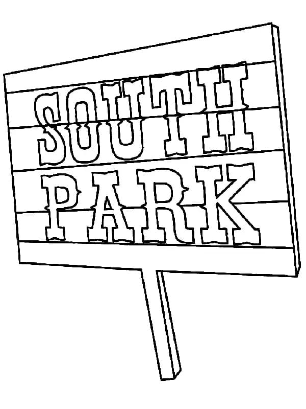 South park coloring pages