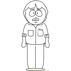 South park coloring pages for kids printable free download