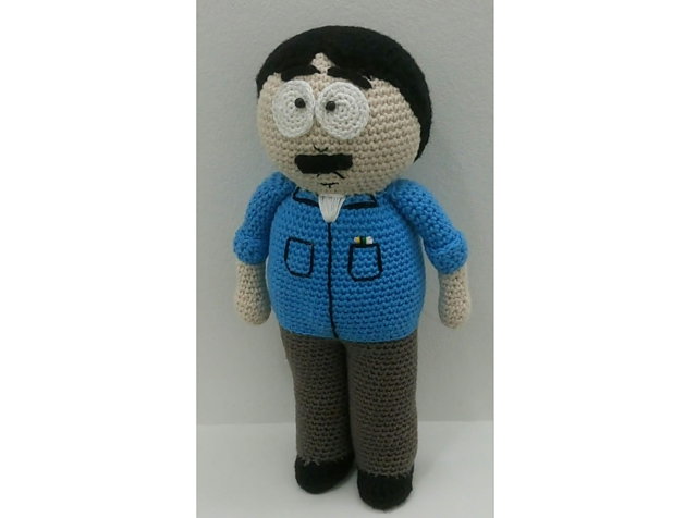 Randy marsh from south park pattern by katrine holde