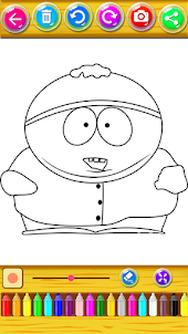 Download south park coloring book on pc emulator