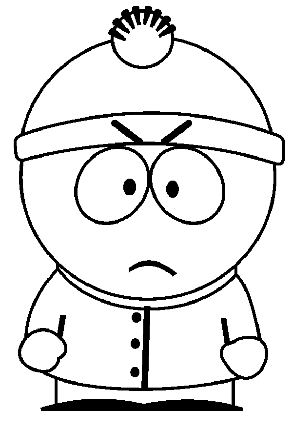 South park coloring pages printable for free download