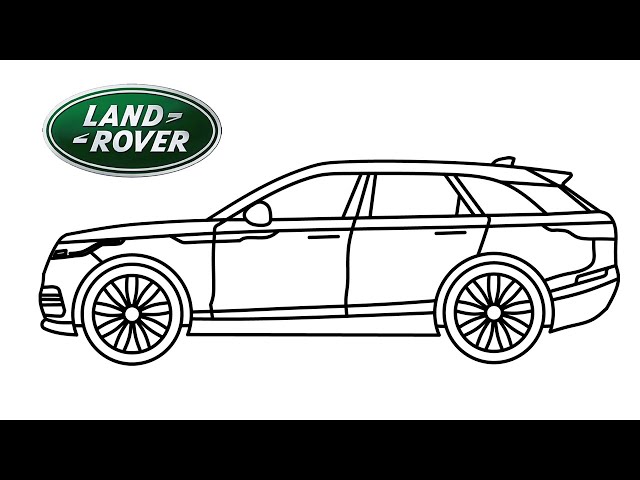 Ððð how to draw land rover car