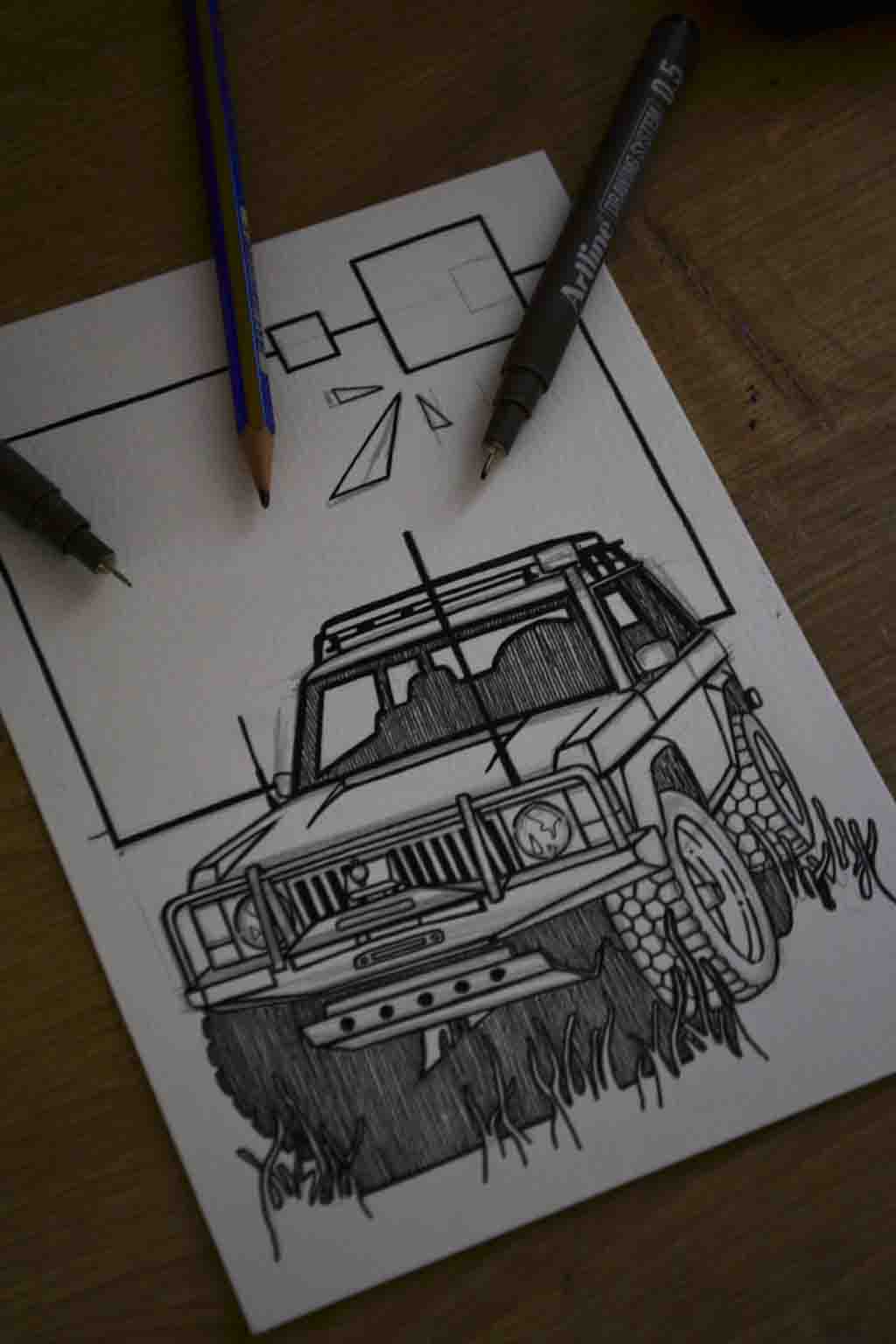 Inspiration from theaussiedjango range rover handmade artwork and co â i am berkay ceylan