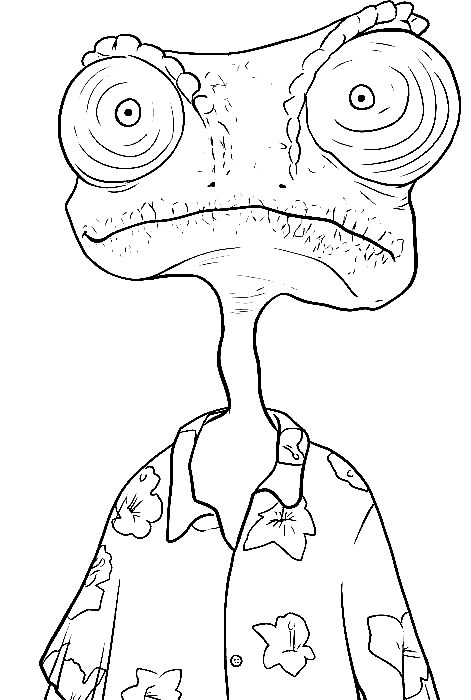 Rango coloring pages printable for free download