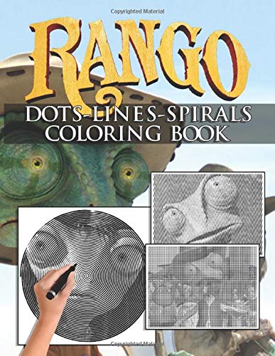 Rango dots lines spirals coloring book rango featuring enchanting activity dots