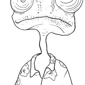 Rango coloring pages printable for free download