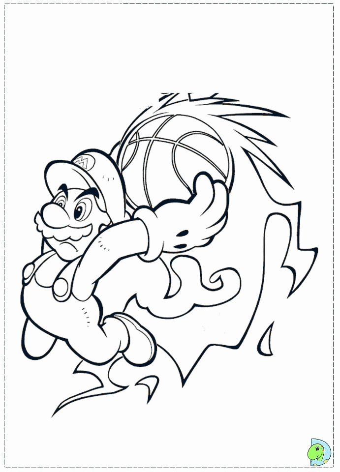 Mario coloring pages to print