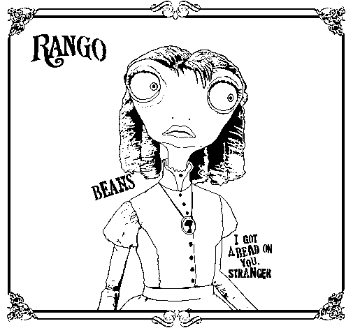 Rango coloring game