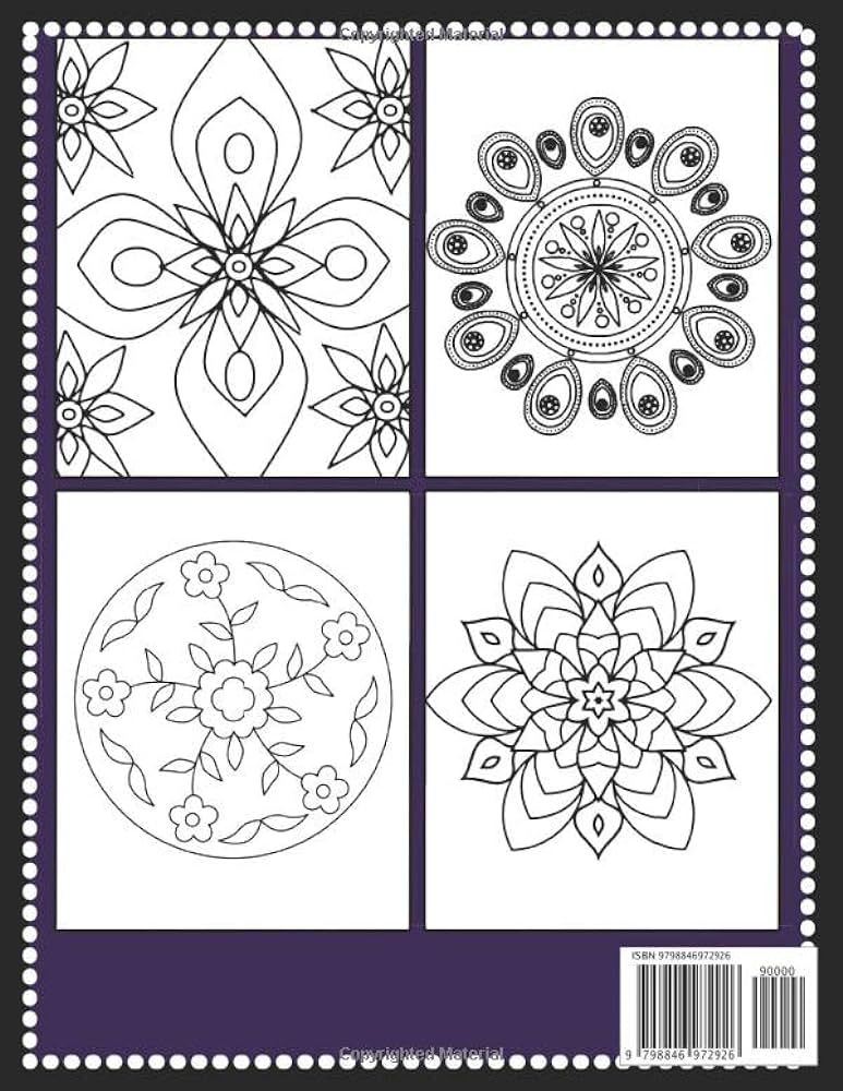 Diwali rangoli coloring book fascinating coloring pages of unique images for fan of art to easy drawing and having fun joy rainbow books