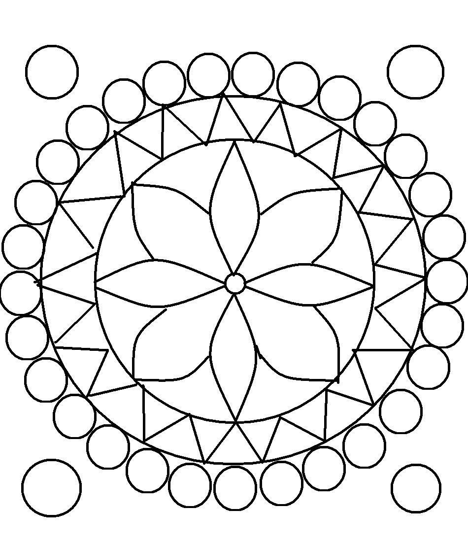 Rangoli coloring pages pattern coloring pages rangoli patterns mandala coloring pages