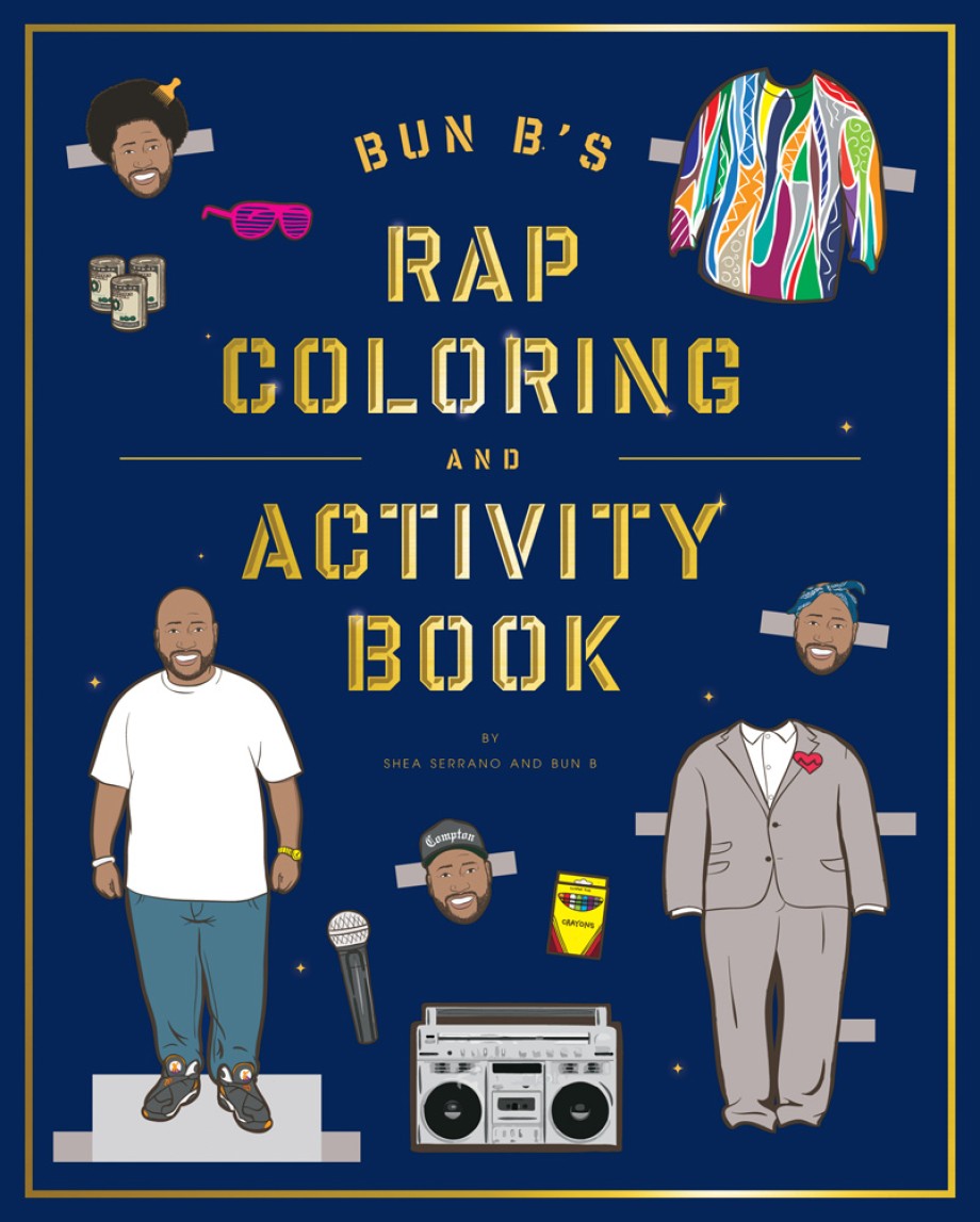 Bun bs rap coloring and activity book paperback abrams