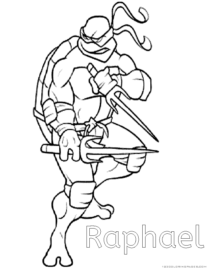 Ninja turtles coloring pages