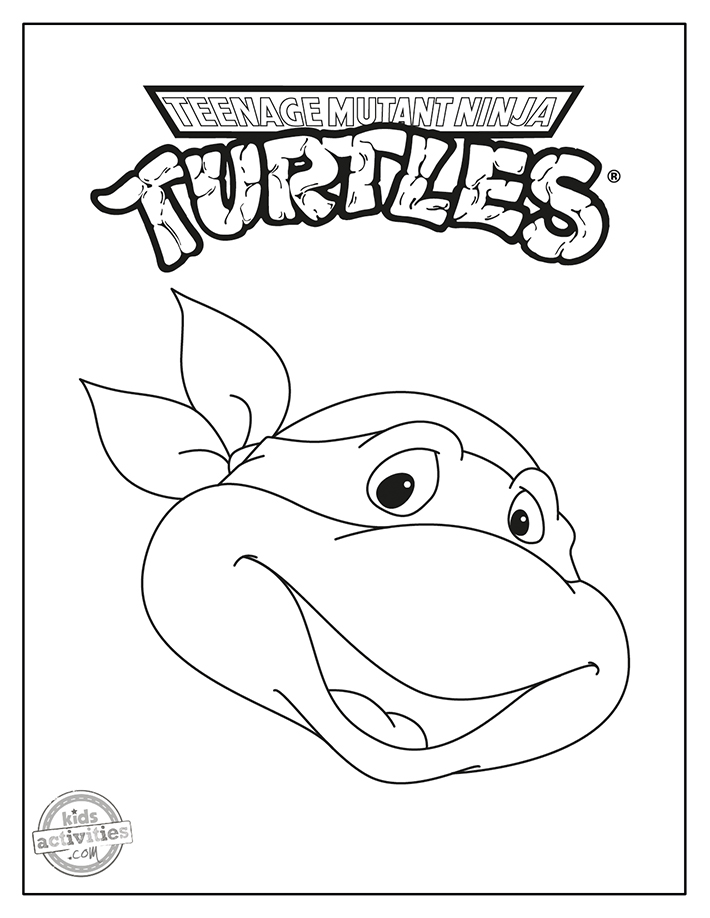 Cool free ninja turtles coloring pages kids activities blog