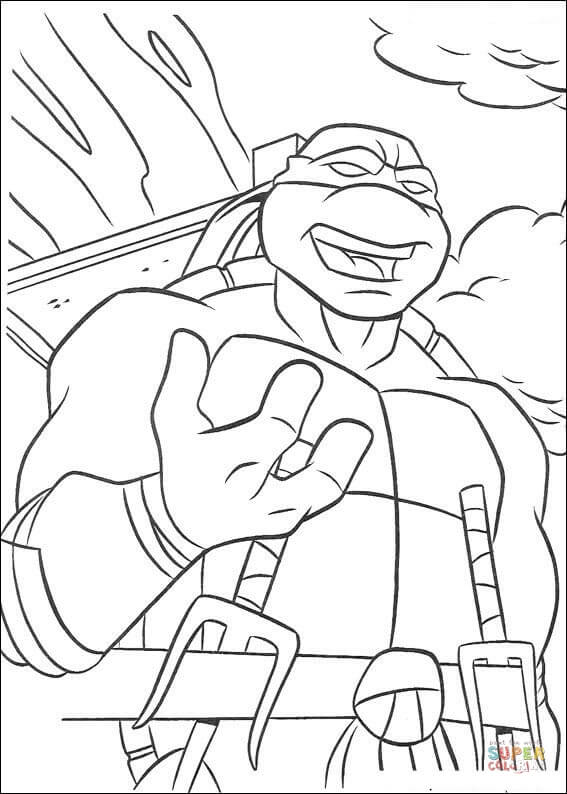 Raphael coloring page free printable coloring pages