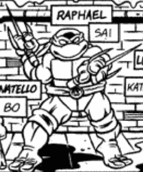 Raphael tmnt ic strips tmntpedia