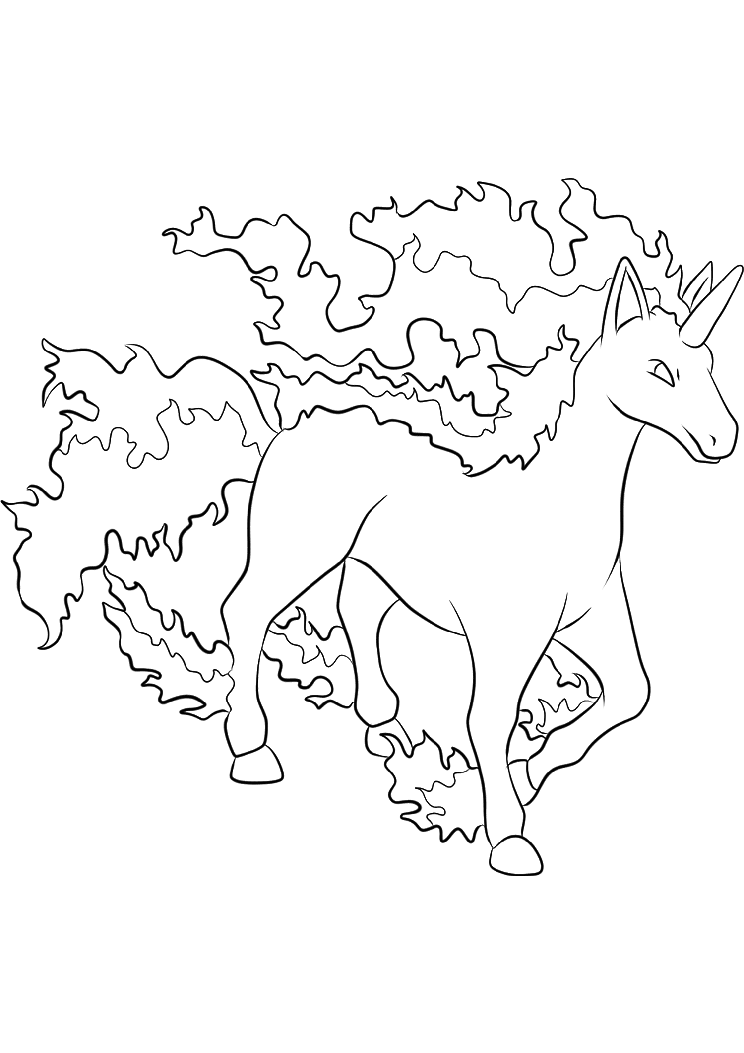 Rapidash no pokemon generation i