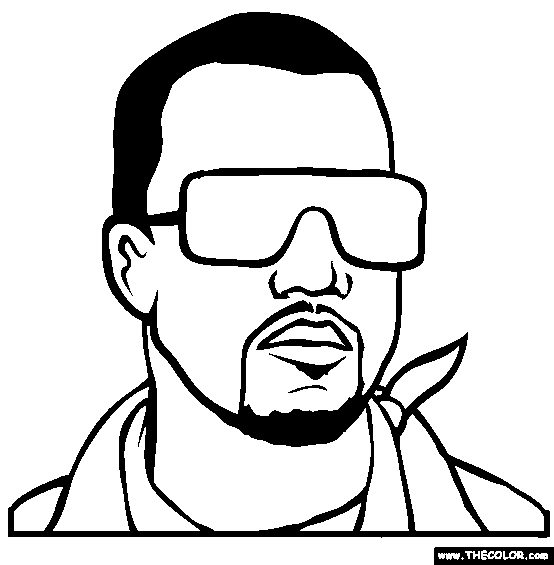 Hip hop rap star online coloring pages