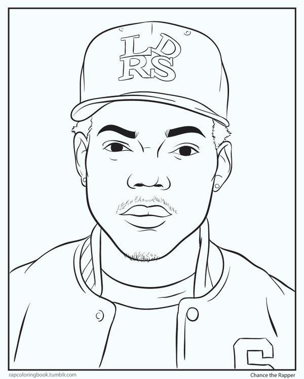 Rapper coloring pages printable for free download