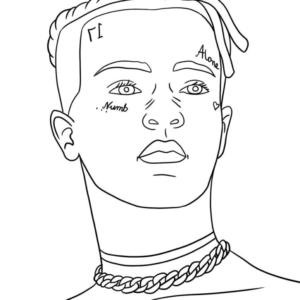 Rapper coloring pages printable for free download