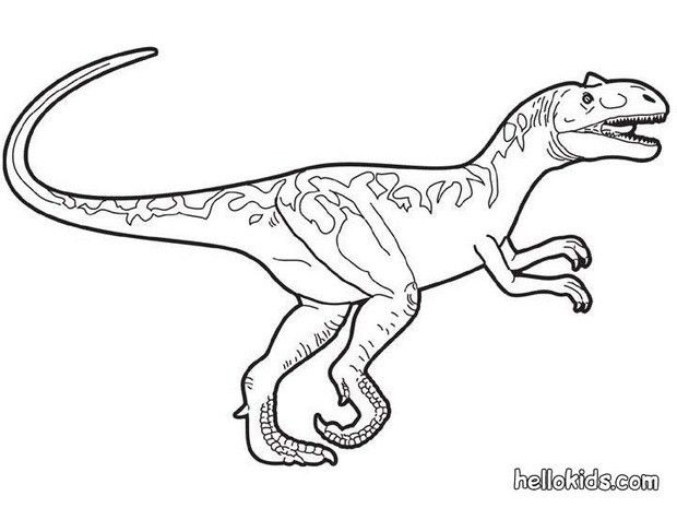 Dinosaur coloring pages