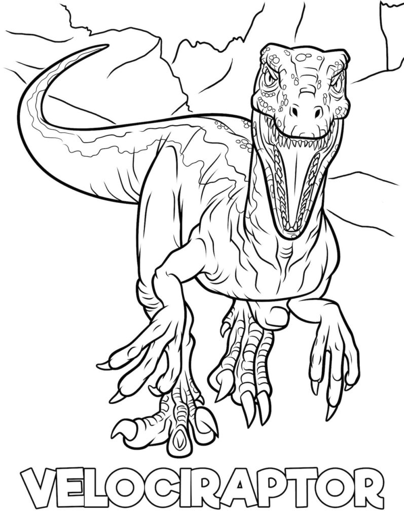 Jurassic world coloring pages best coloring pages for kids