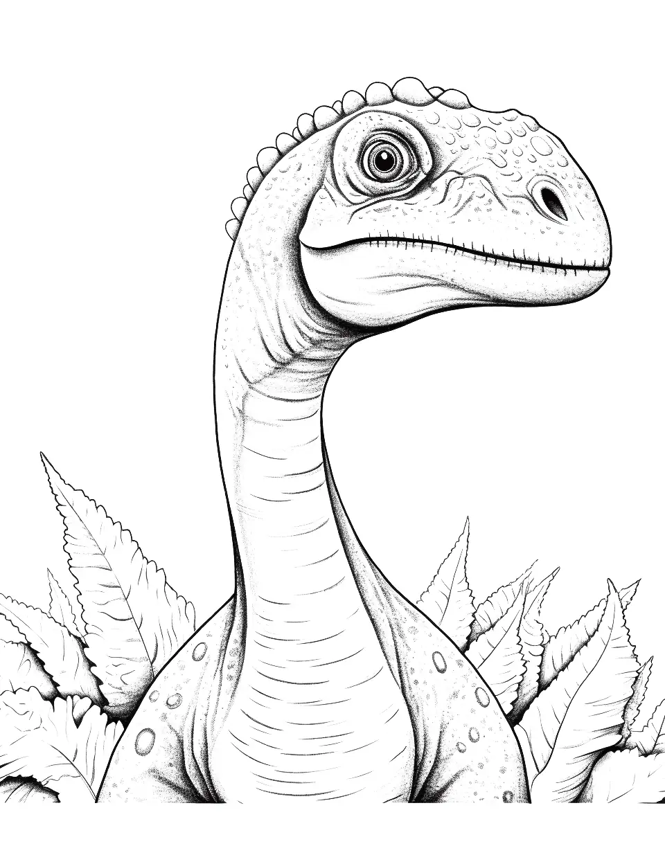 Dinosaur coloring pages free printable sheets