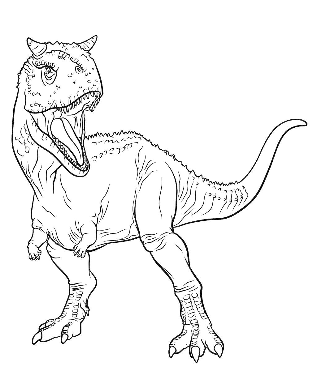 Explore the prehistoric world with free dinosaur coloring pages