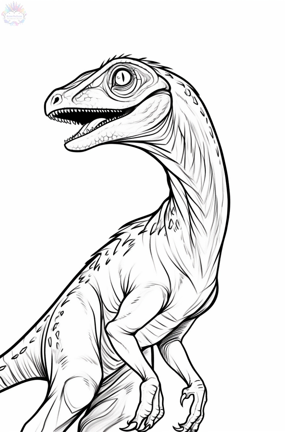 Dinosaur coloring pages