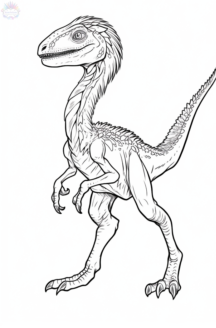 Dinosaur coloring pages