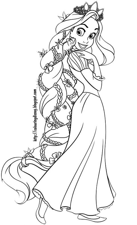 Disney coloring pages tangled coloring pages of rapunzel disney princess coloring pages rapunzel coloring pages tangled coloring pages