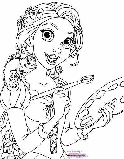 Updated free tangled coloring pages