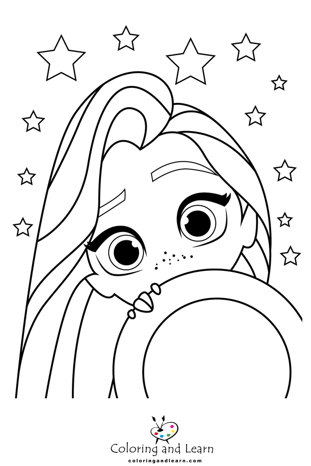 Rapunzel coloring pages rcoloringpages