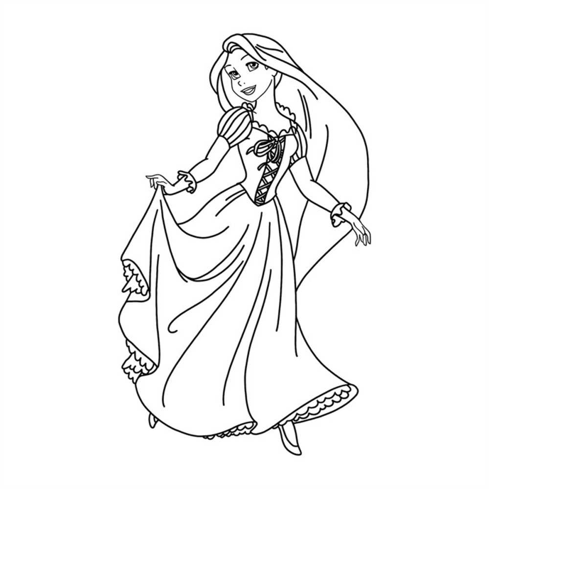 Princess rapunzel tangled digital files