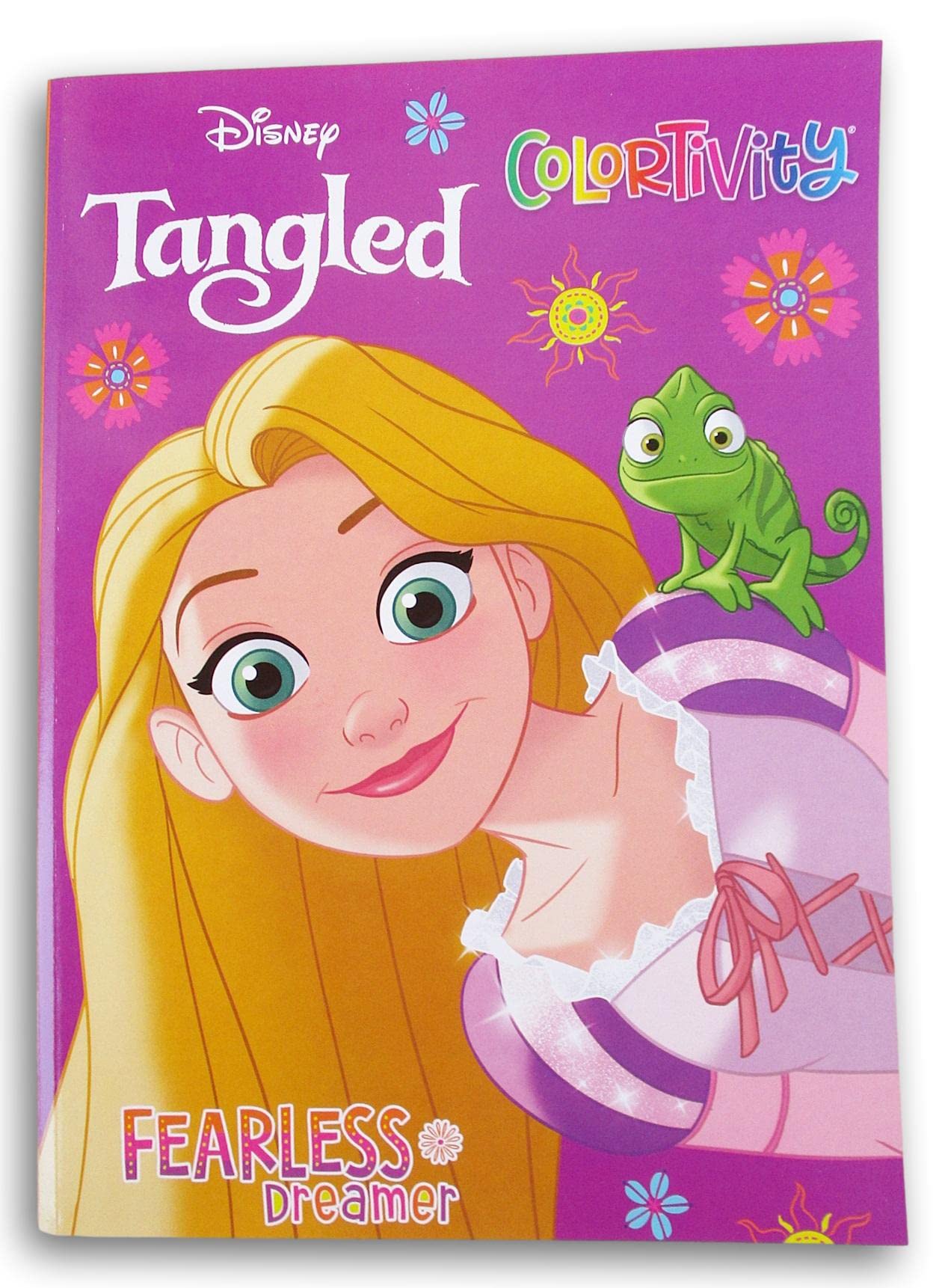 Tangled rapunzel coloring fun activity book