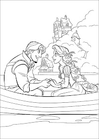 Disney coloring pages tangled coloring pages of disneys princess rapunzel