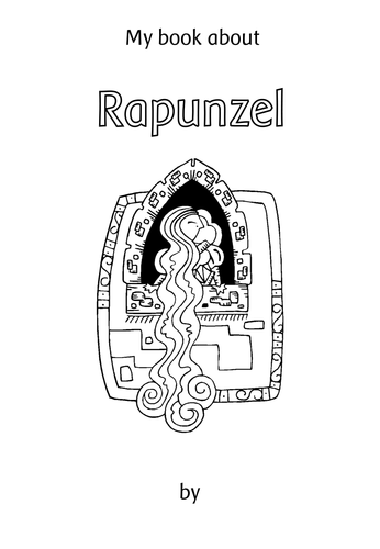 Rapunzel fairy tale activity pack