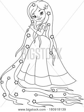 Princess rapunzel vector photo free trial bigstock