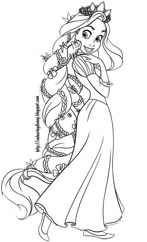 Disney coloring pages tangled coloring pages of rapunzel disney princess coloring pages tangled coloring pages disney coloring pages