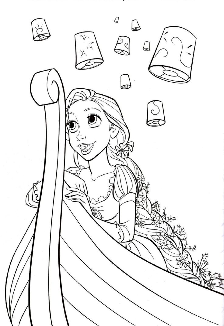 Tangled rapunzel color pages printable activity free disney coloring pages rapunzel coloring pages cartoon coloring pages