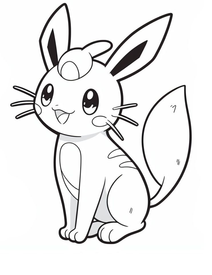 Pokemon coloring sheets