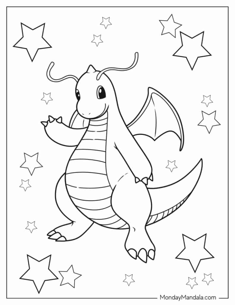 Pokemon coloring pages free pdf printables