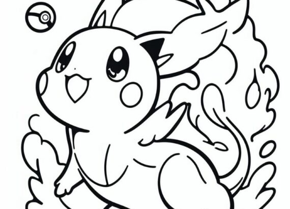 Pokemon coloring sheets