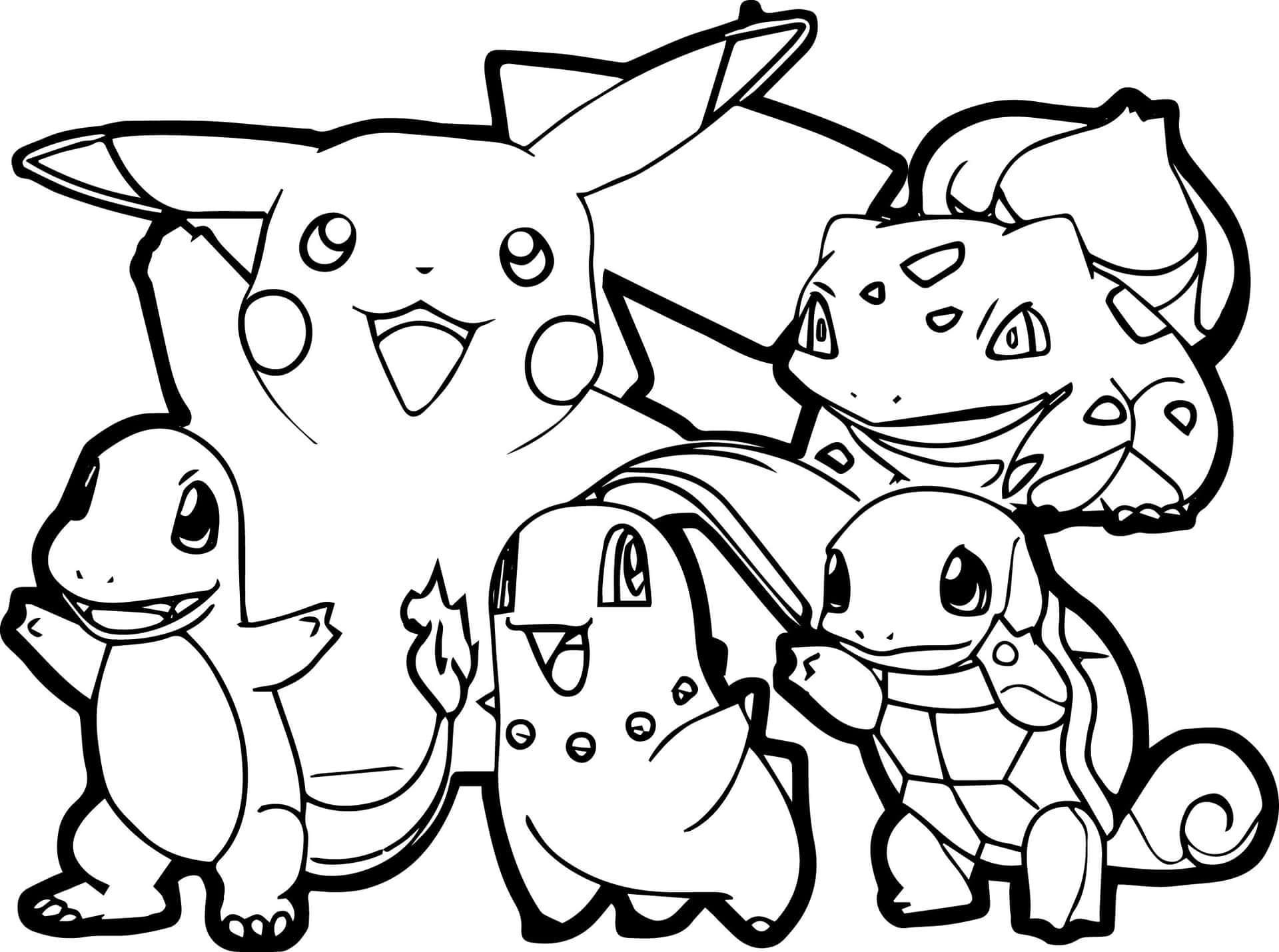 Download pokemon coloring pages for kids