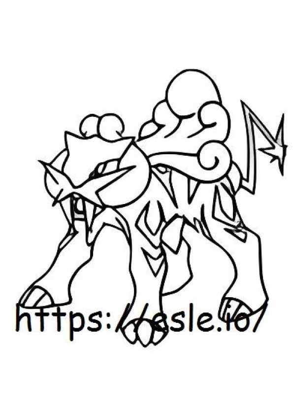 Legendary pokãmon coloring pages