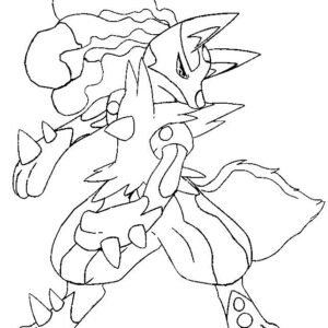 Mega pokemon coloring pages printable for free download