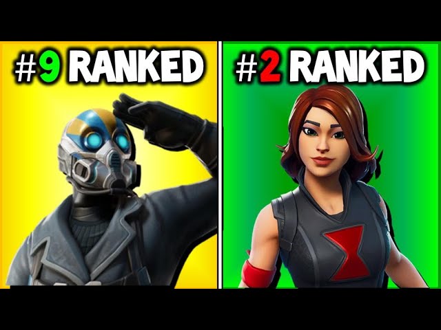 Download Free 100 + rarest fortnite skins ranked