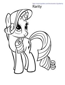 Free printable my little pony coloring pages healt and fit