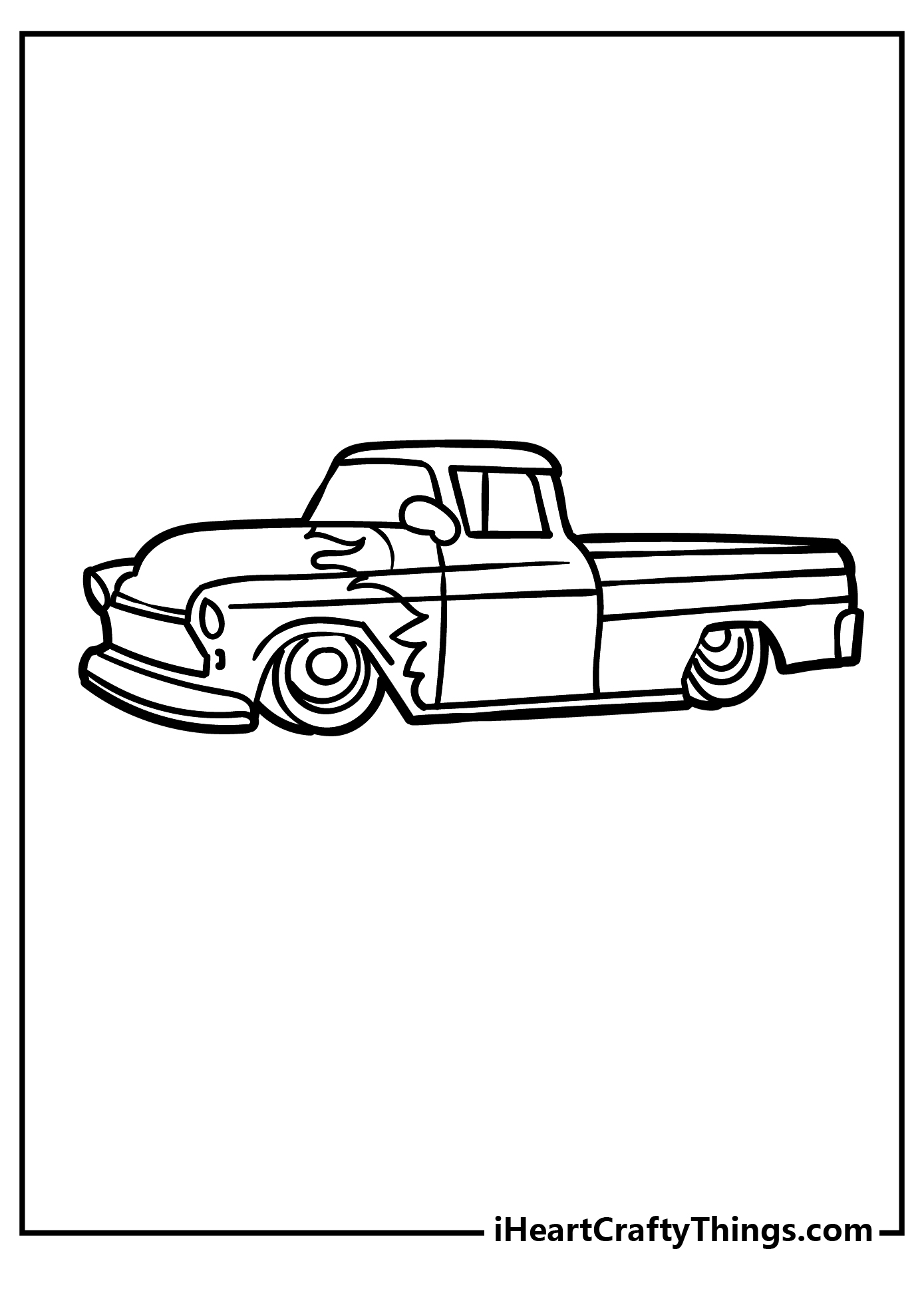 Hot rod coloring pages free printables